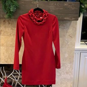 Diane von Furstenberg cranberry dress. Size 0